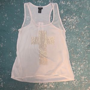 Rue 21 Cross Tank Top